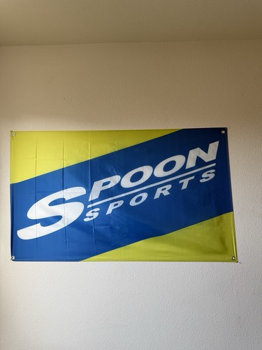 Spoon sports flag 3x5 - spoon,