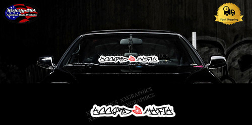Accord mafia windshield - mafia, bumper