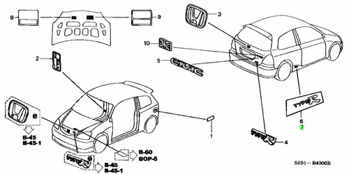 Genuine honda civic type ep3 - honda, type-r