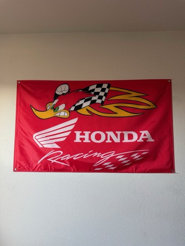 Honda racing flag 3x5 jdm - honda,