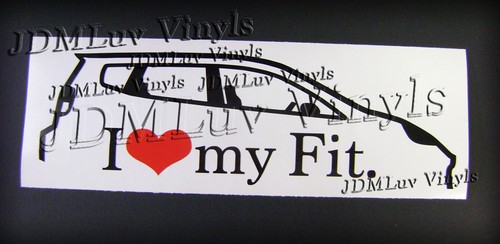 Love honda sticker fit - sticker,