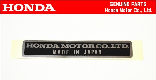 Honda genuine made japan - honda, in
